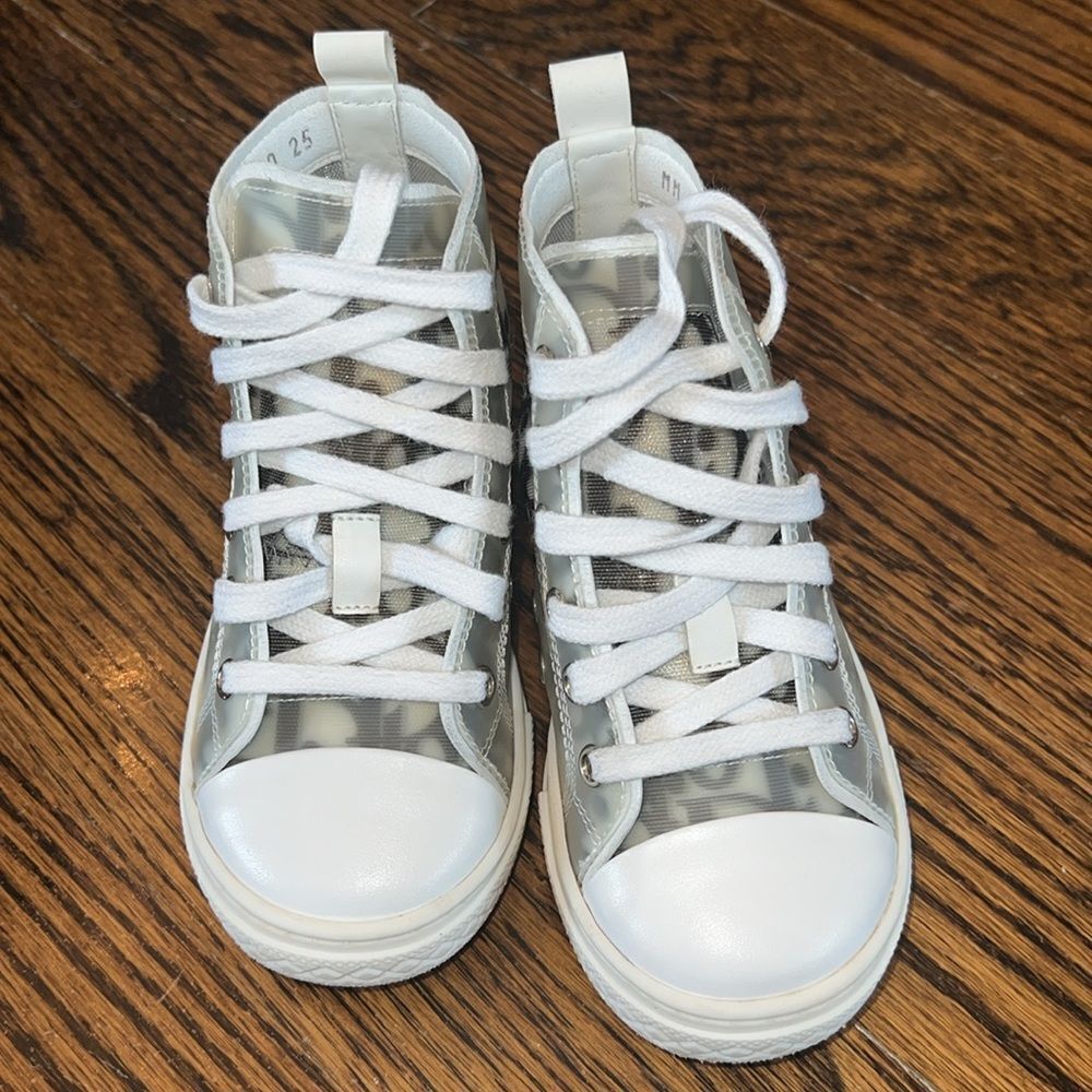 DIOR KIDS B23 HIGH TOP SNEAKER 25 - Picture 9 of 12